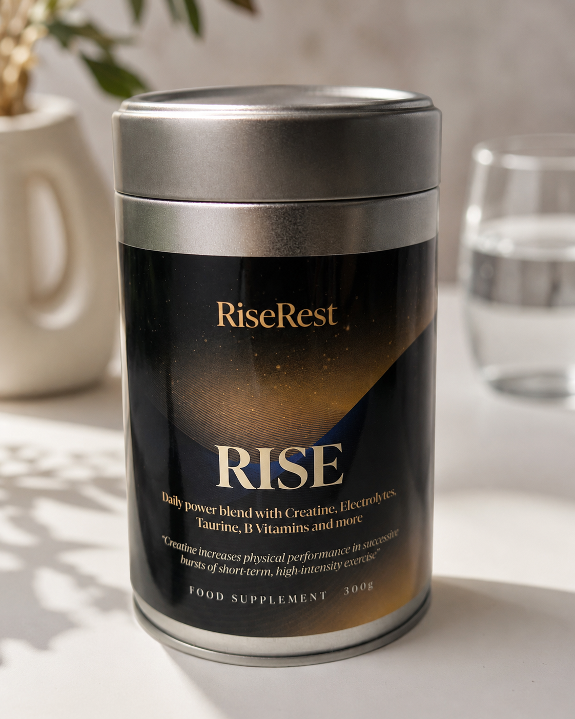RiseRest tin